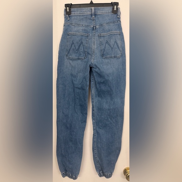 MOTHER The Wrapper Patch Springy Ankle We The Animals Blue Size 24 - Picture 5 of 15